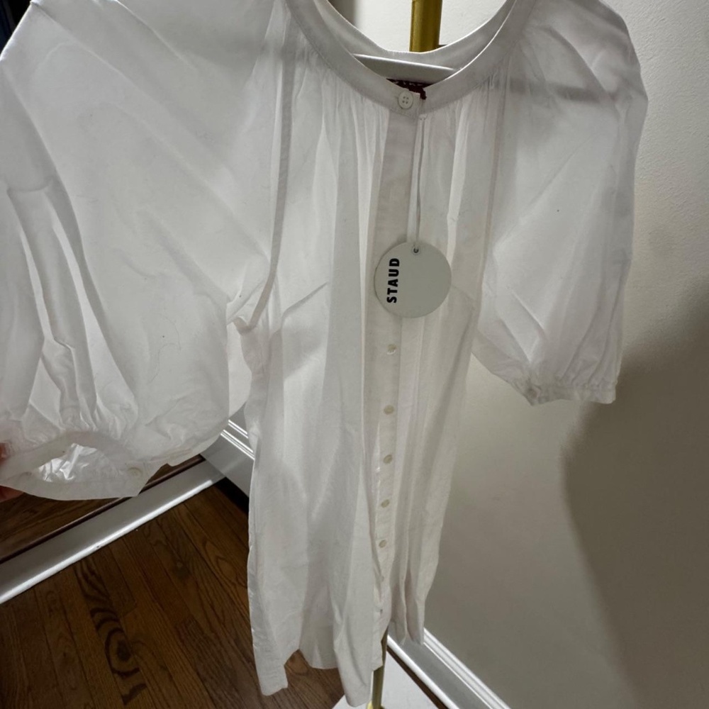 STAUD Mini Vincent Dress (Size M)